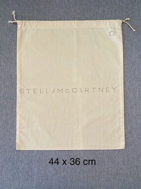 NWOT Authentic STELLA MCCARTNEY | 100% Organic Cotton Drawstring Dust Bag